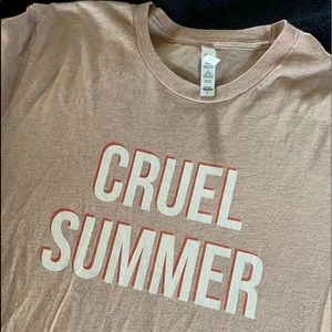 cruel summer taylor swift t-shirt